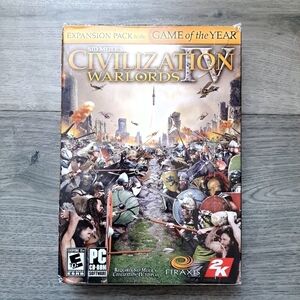 Civilization IV Warlords PC Game - untested